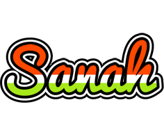 Sanah exotic logo