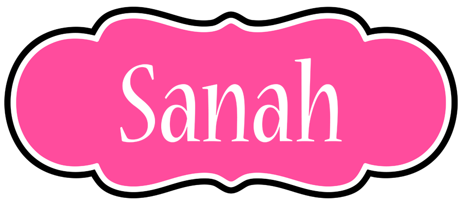 Sanah invitation logo