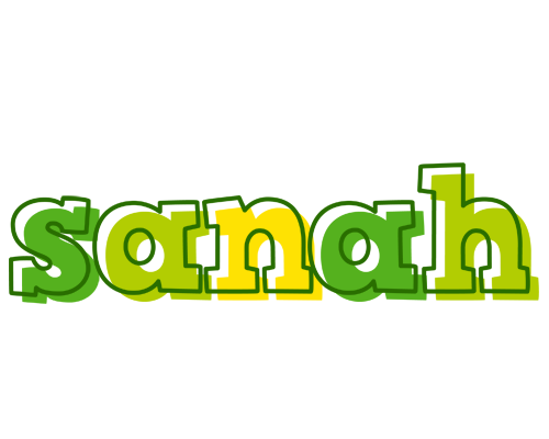 Sanah juice logo