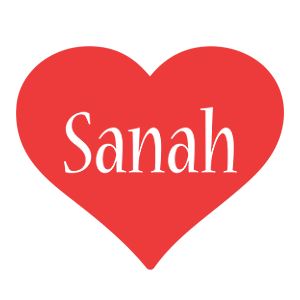 Sanah love logo