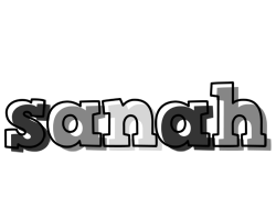 Sanah night logo