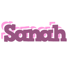 Sanah relaxing logo