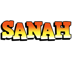 Sanah sunset logo