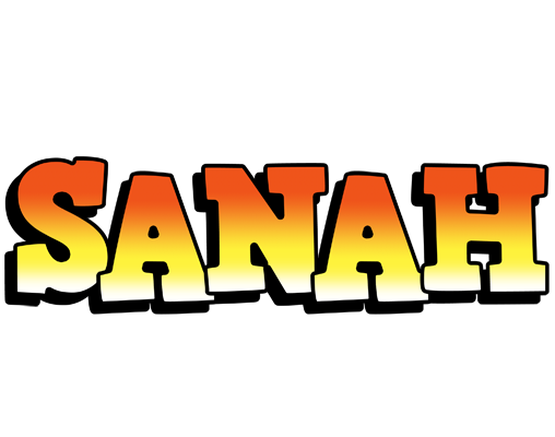 Sanah sunset logo