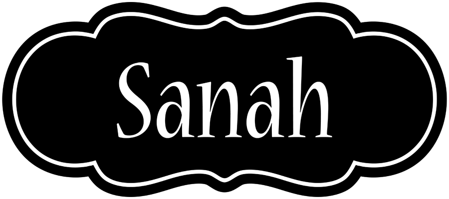 Sanah welcome logo