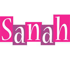 Sanah whine logo