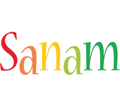 Sanam birthday logo