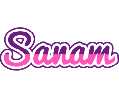 Sanam cheerful logo