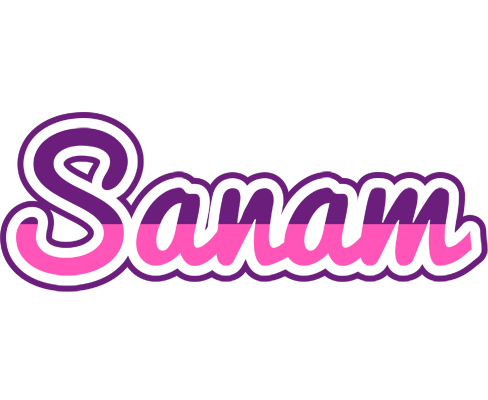 Sanam cheerful logo