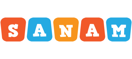 Sanam comics logo