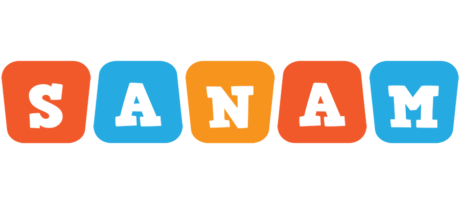 Sanam comics logo