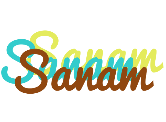 Sanam cupcake logo