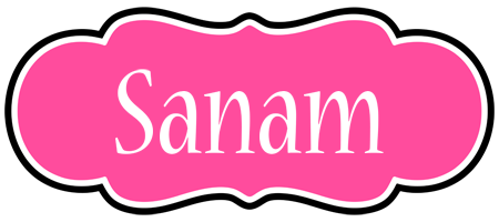 Sanam invitation logo