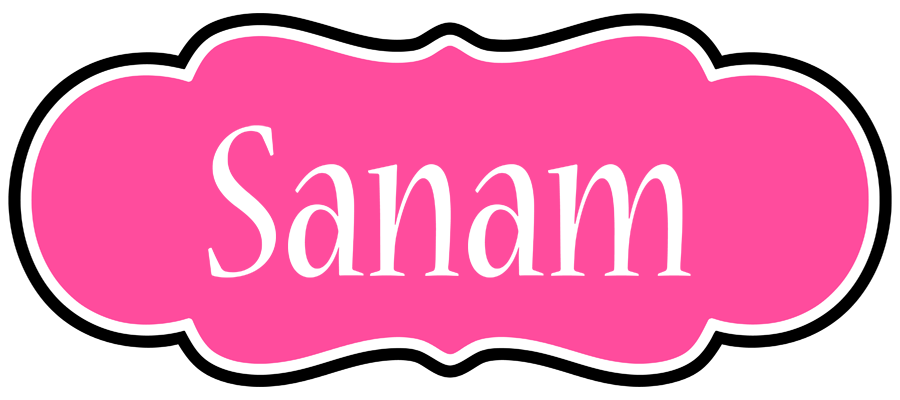 Sanam invitation logo
