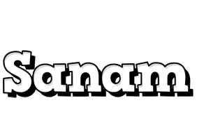 Sanam snowing logo
