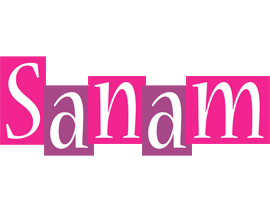 Sanam whine logo