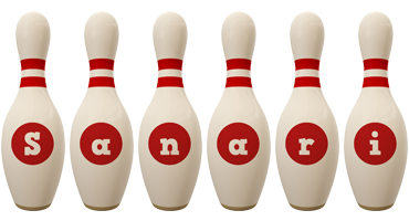 Sanari bowling-pin logo