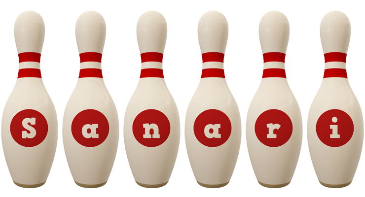 Sanari bowling-pin logo