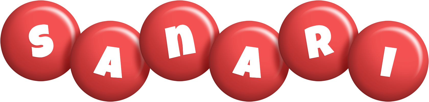 Sanari candy-red logo