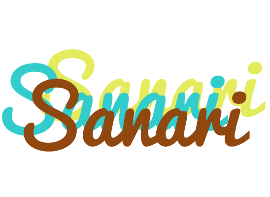Sanari cupcake logo