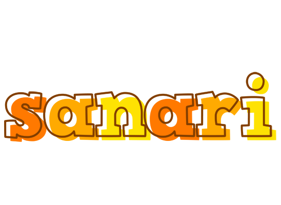 Sanari desert logo