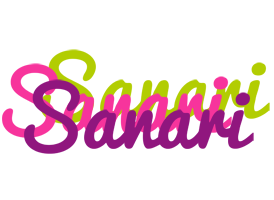 Sanari flowers logo