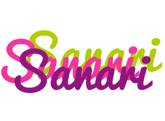 Sanari flowers logo