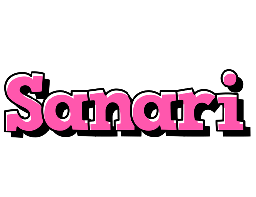 Sanari girlish logo