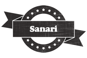 Sanari grunge logo