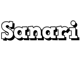 Sanari snowing logo