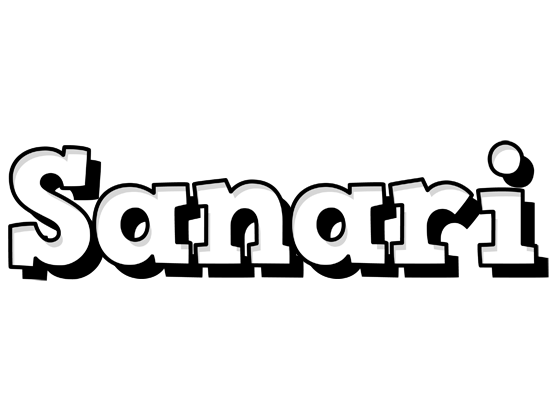 Sanari snowing logo