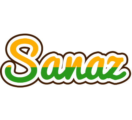 Sanaz banana logo