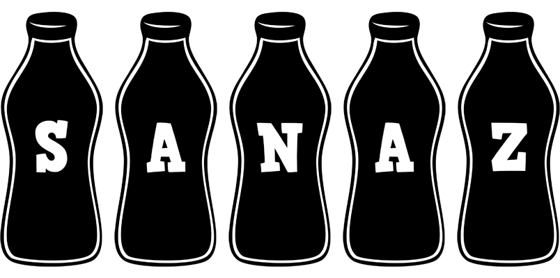Sanaz bottle logo