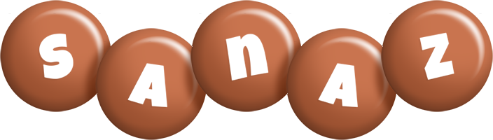 Sanaz candy-brown logo