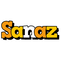 Sanaz cartoon logo