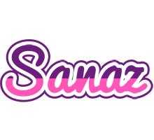 Sanaz cheerful logo