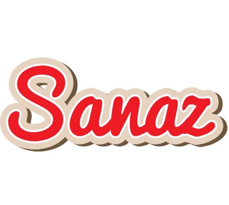 Sanaz chocolate logo