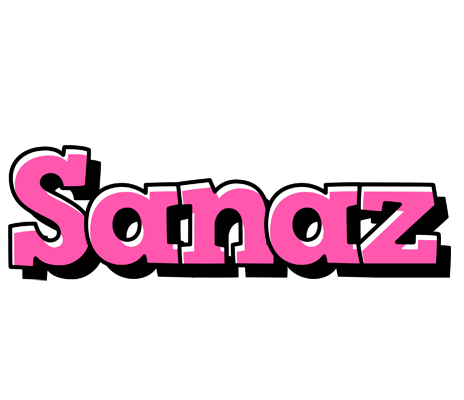 Sanaz girlish logo