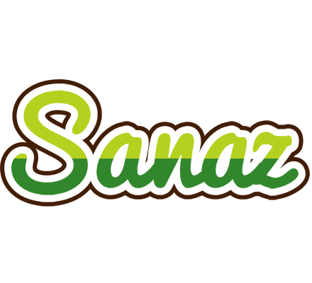 Sanaz golfing logo