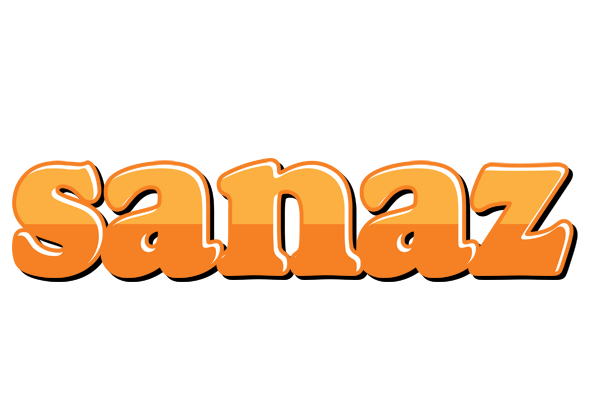 Sanaz orange logo
