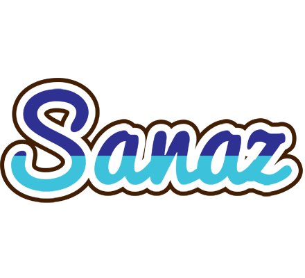 Sanaz raining logo