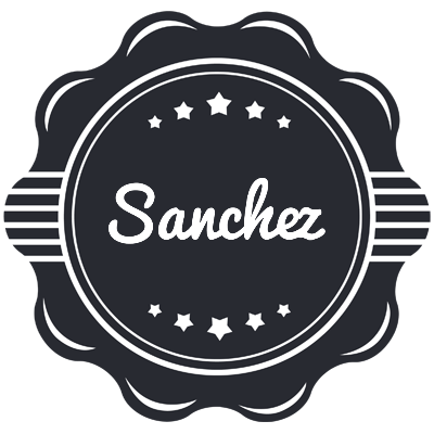 Sanchez badge logo