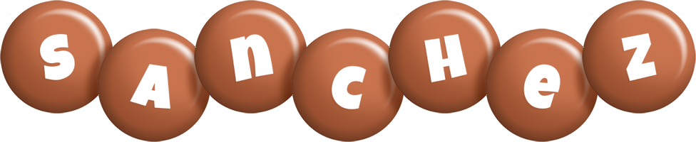Sanchez candy-brown logo