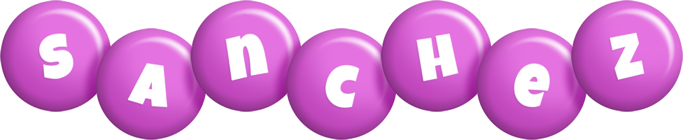 Sanchez candy-purple logo