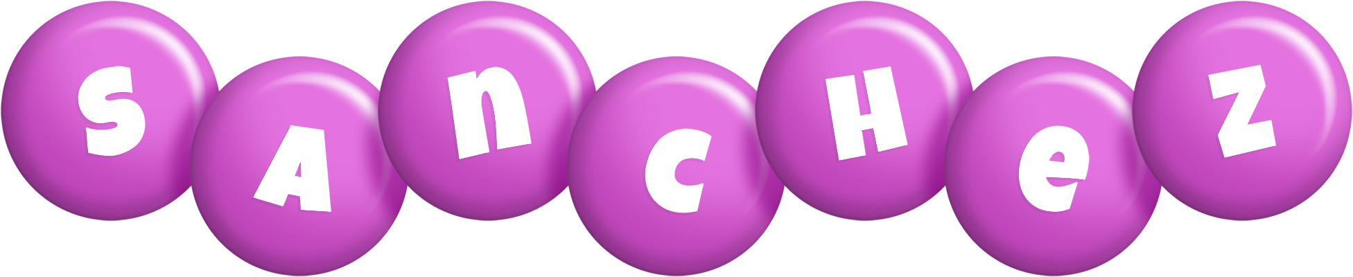 Sanchez candy-purple logo