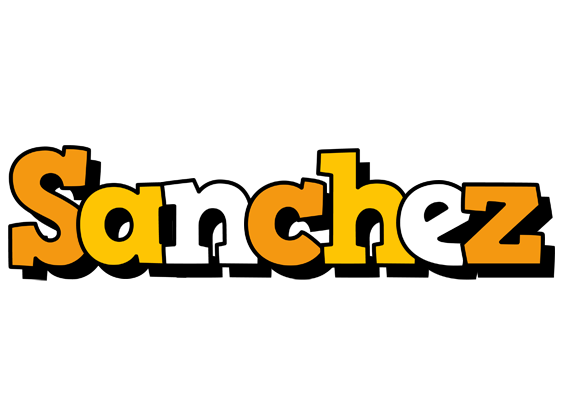 Sanchez cartoon logo