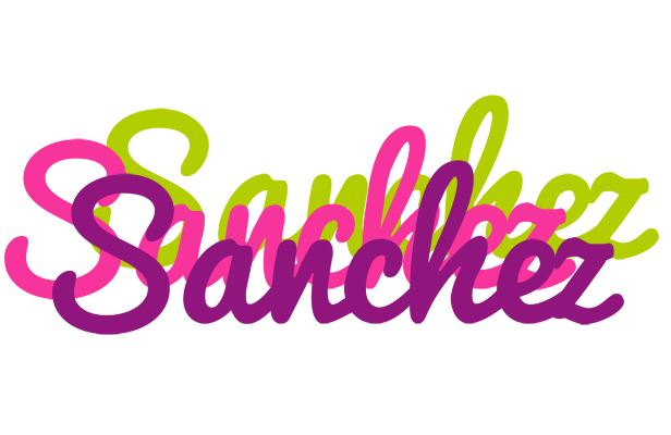 Sanchez flowers logo