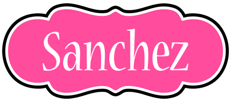Sanchez invitation logo