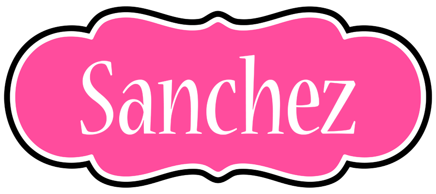 Sanchez invitation logo