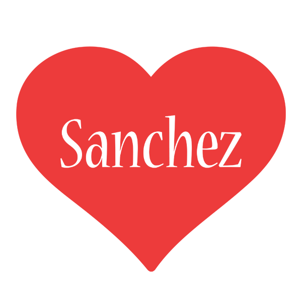 Sanchez love logo